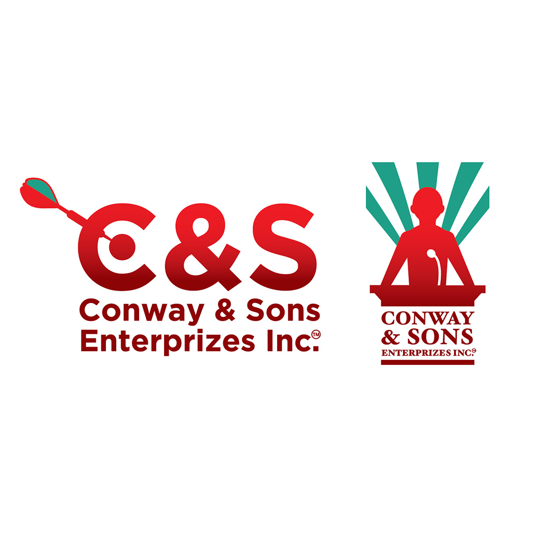 Both Conway & Sons Enterprizes Inc. logos side by side.