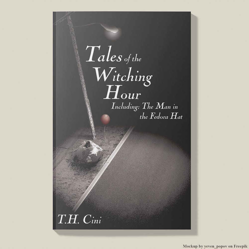 Mockup of book cover designs: Tales of the Witching Hour.